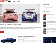 Tablet Screenshot of dpccars.com